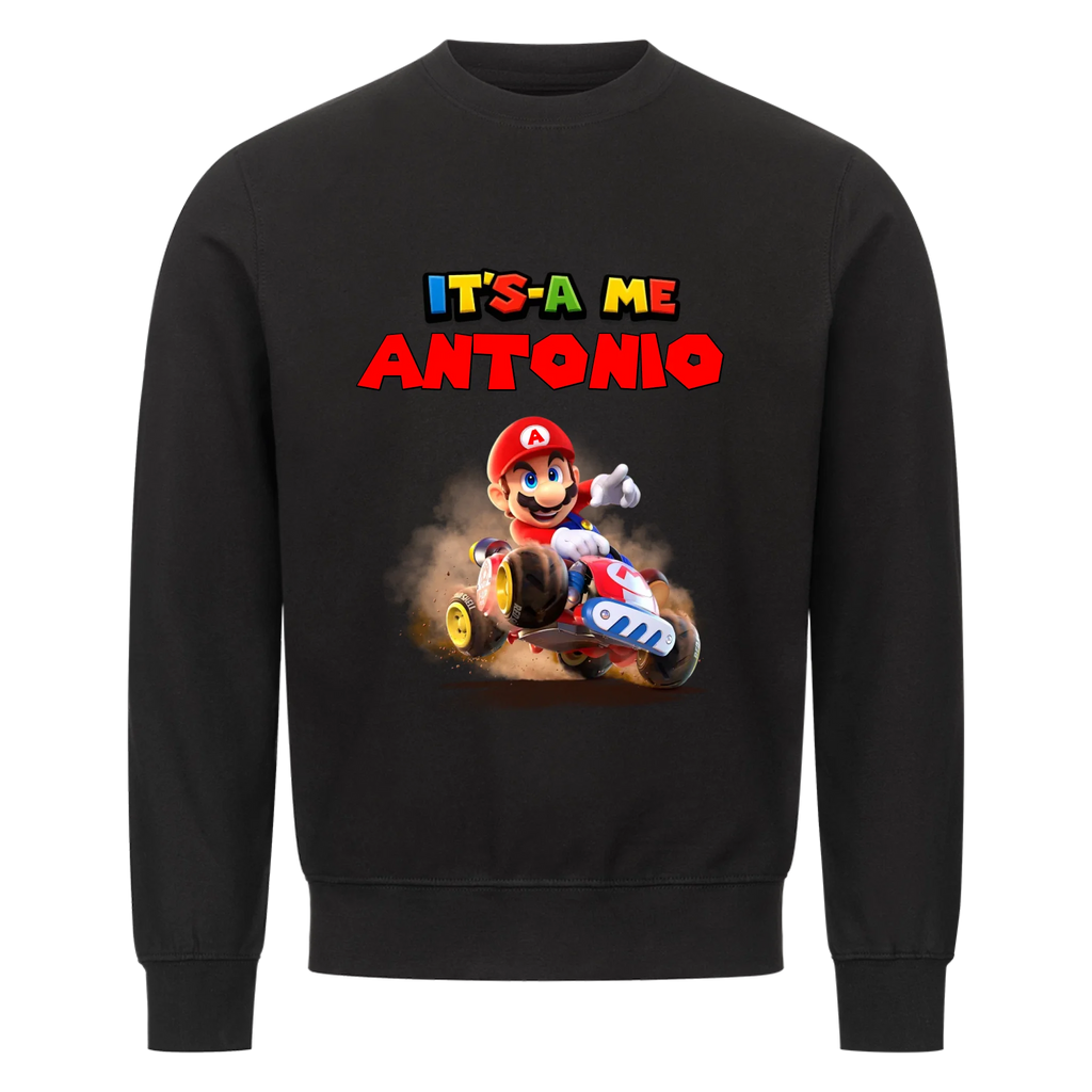 IT'S-A ME - Personalisierbarer Classic Sweatshirt