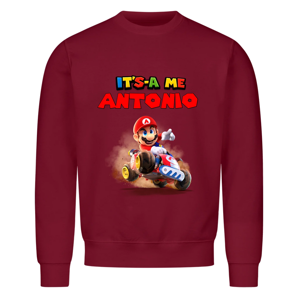 IT'S-A ME - Personalisierbarer Classic Sweatshirt