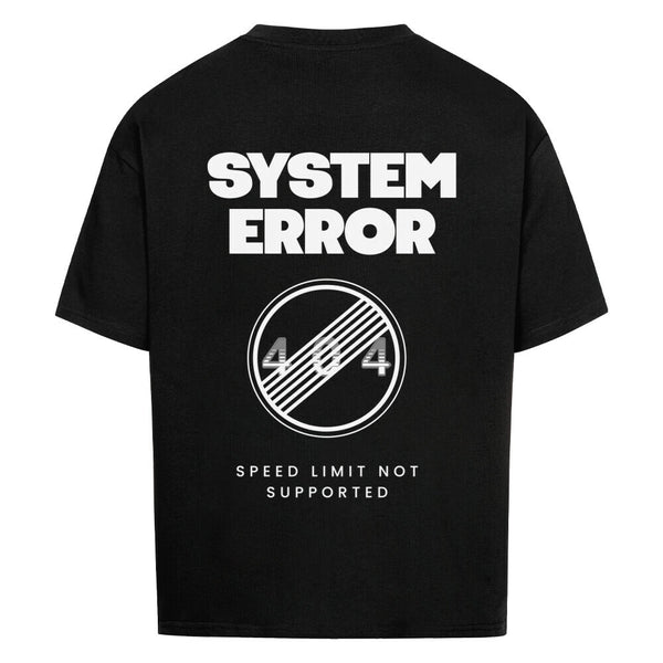 SYSTEM ERROR - Oversized Shirt