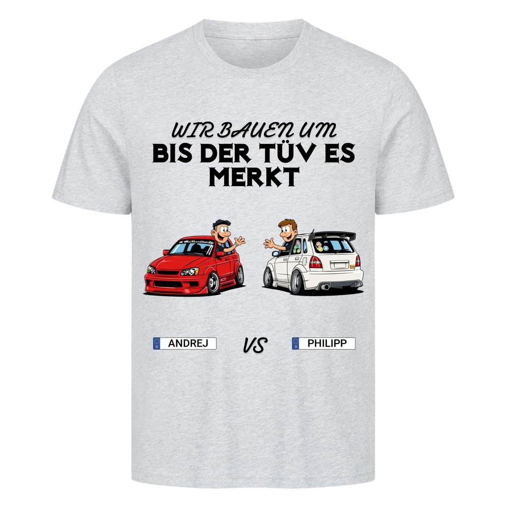 WIR BAUEN UM - Premium T-Shirt