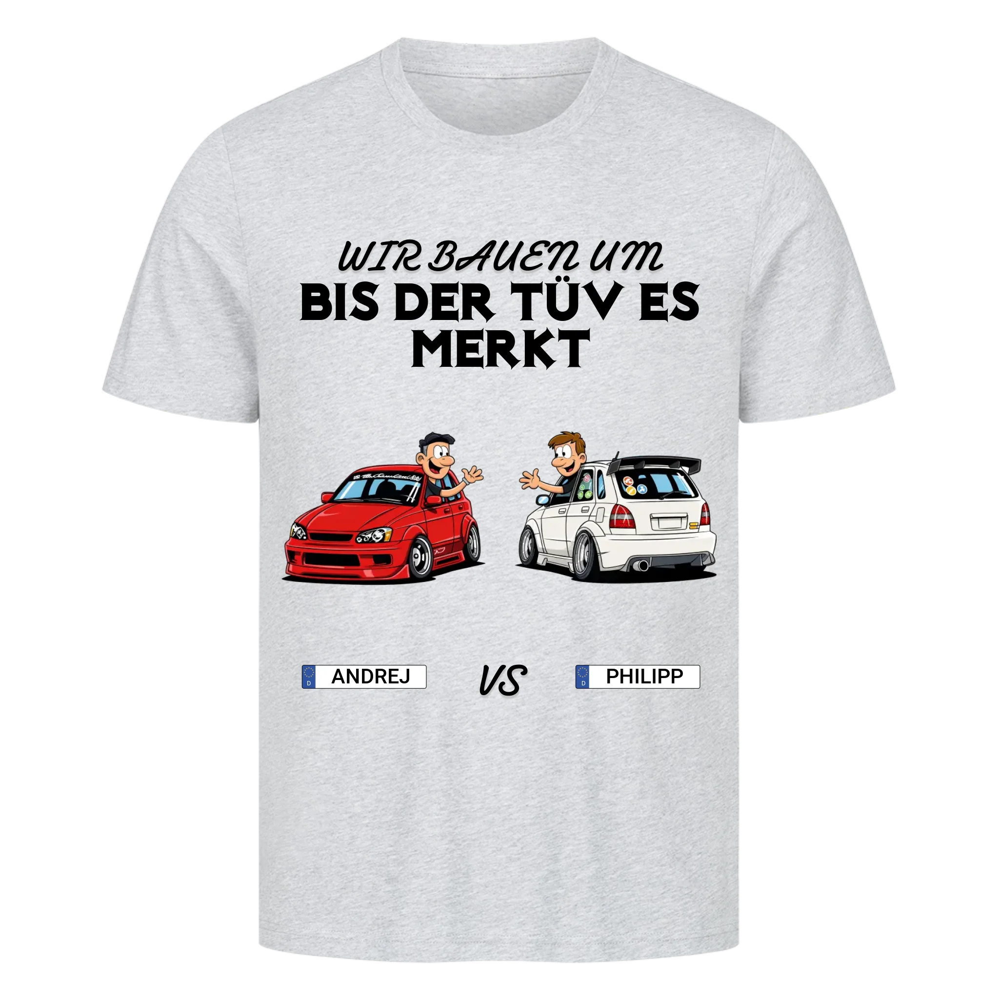 WIR BAUEN UM - Premium T-Shirt