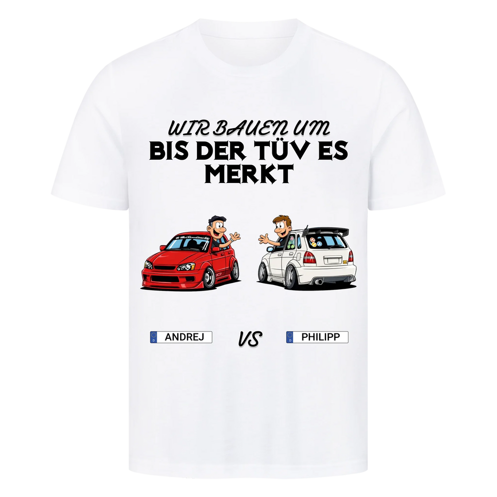 WIR BAUEN UM - Premium T-Shirt