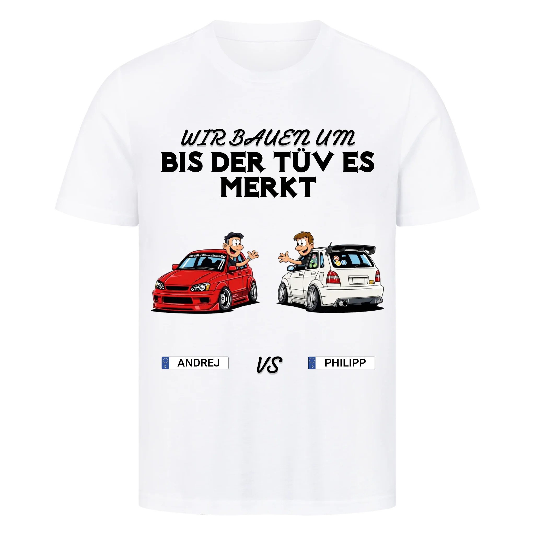 WIR BAUEN UM - Premium T-Shirt