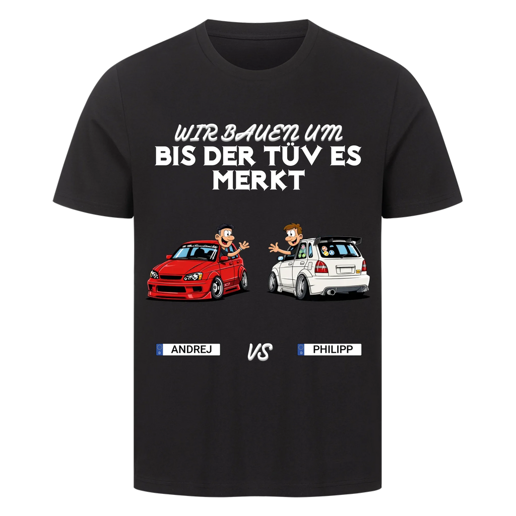 WIR BAUEN UM - Premium T-Shirt