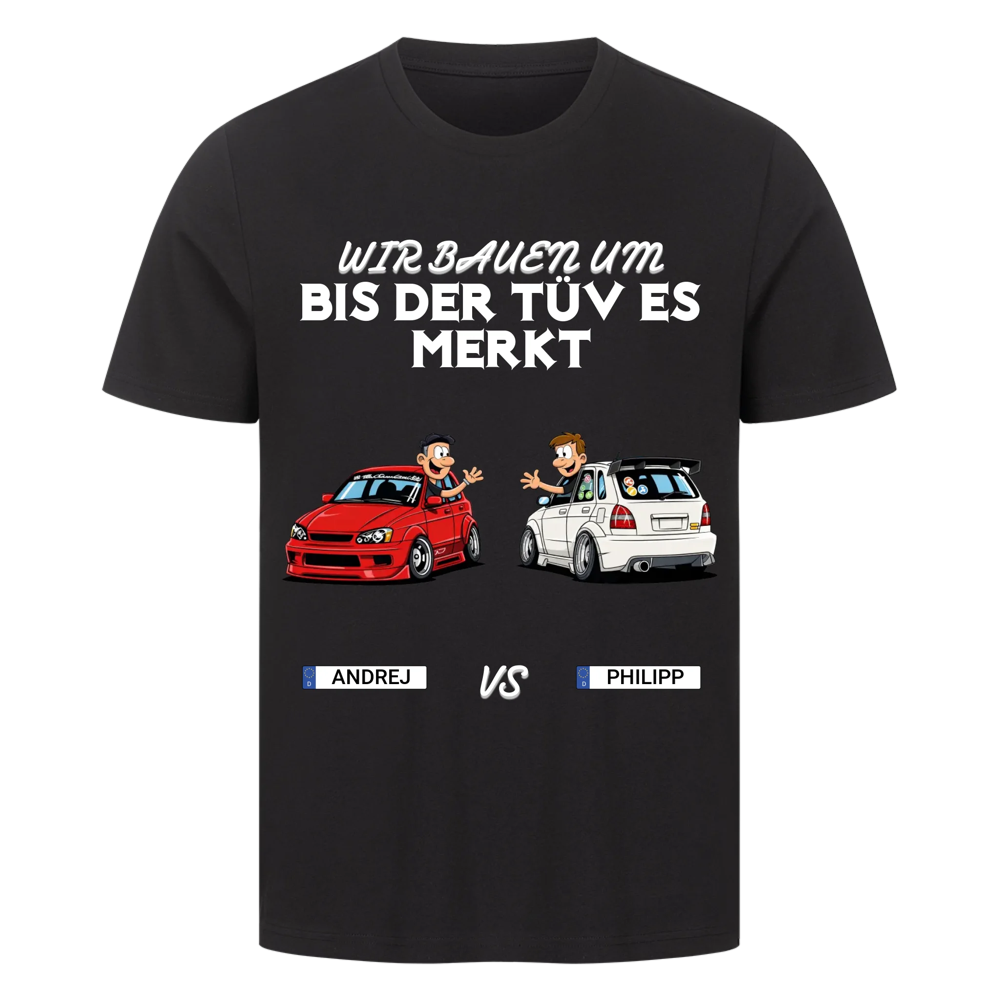 WIR BAUEN UM - Premium T-Shirt