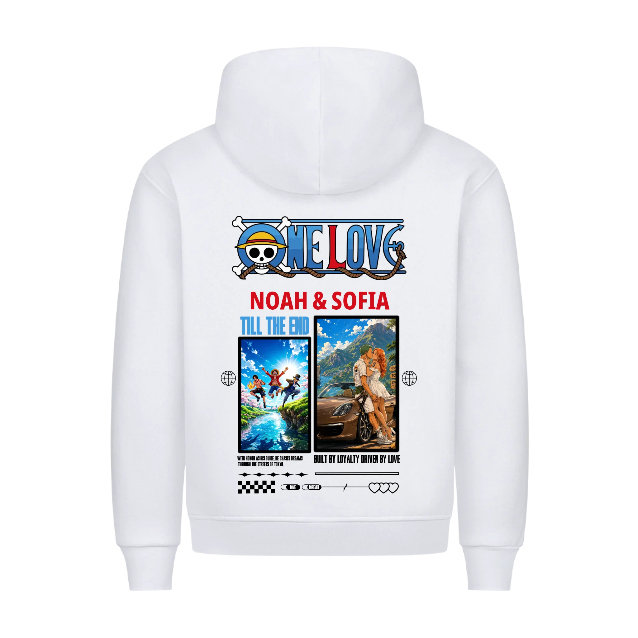 ONE LOVE FOREVER – Premium Hoodie
