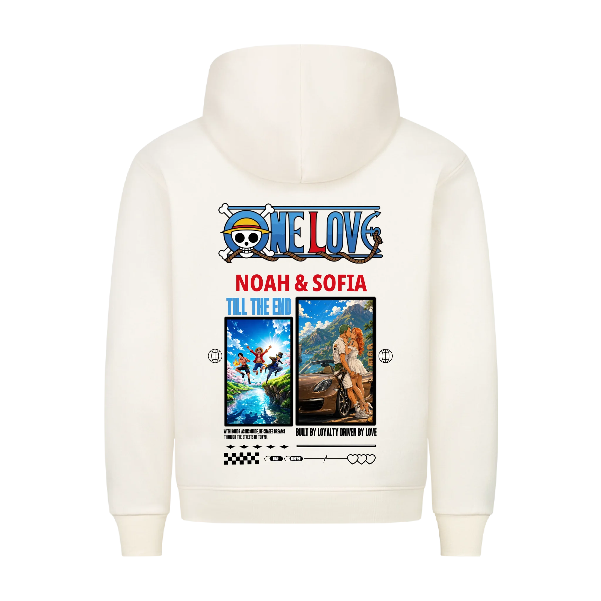 ONE LOVE FOREVER – Premium Hoodie
