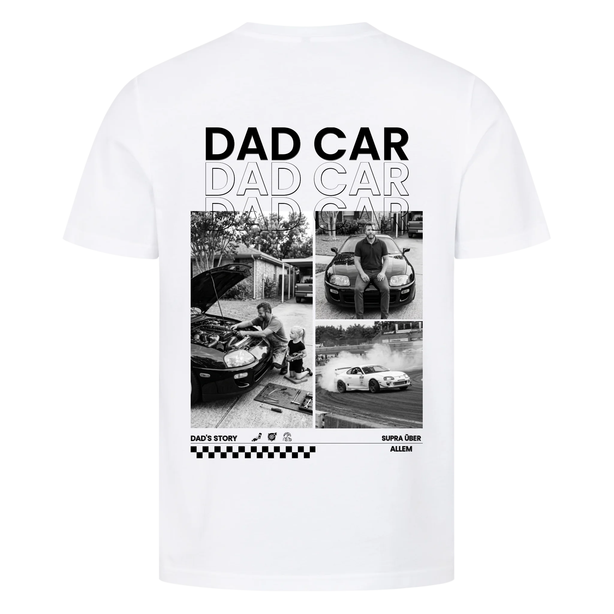 DAD CAR - Premium T-Shirt