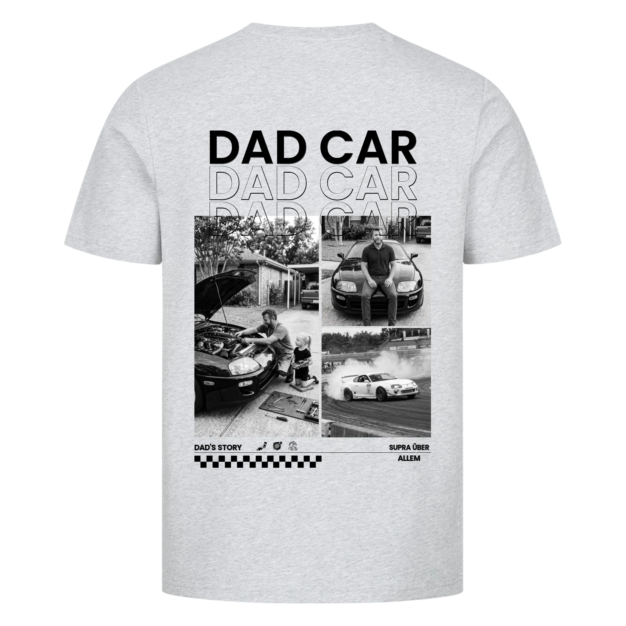 DAD CAR - Premium T-Shirt