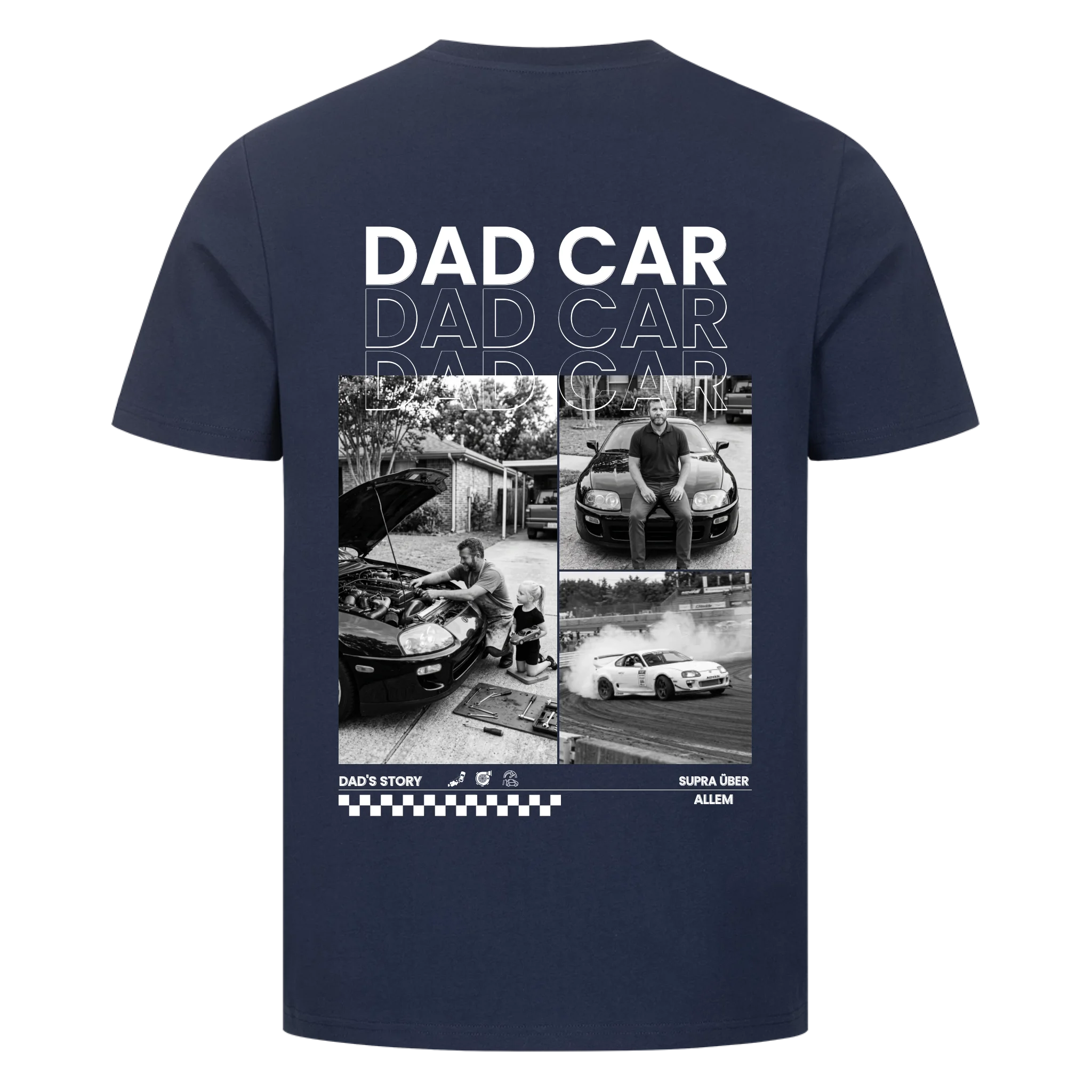 DAD CAR - Premium T-Shirt