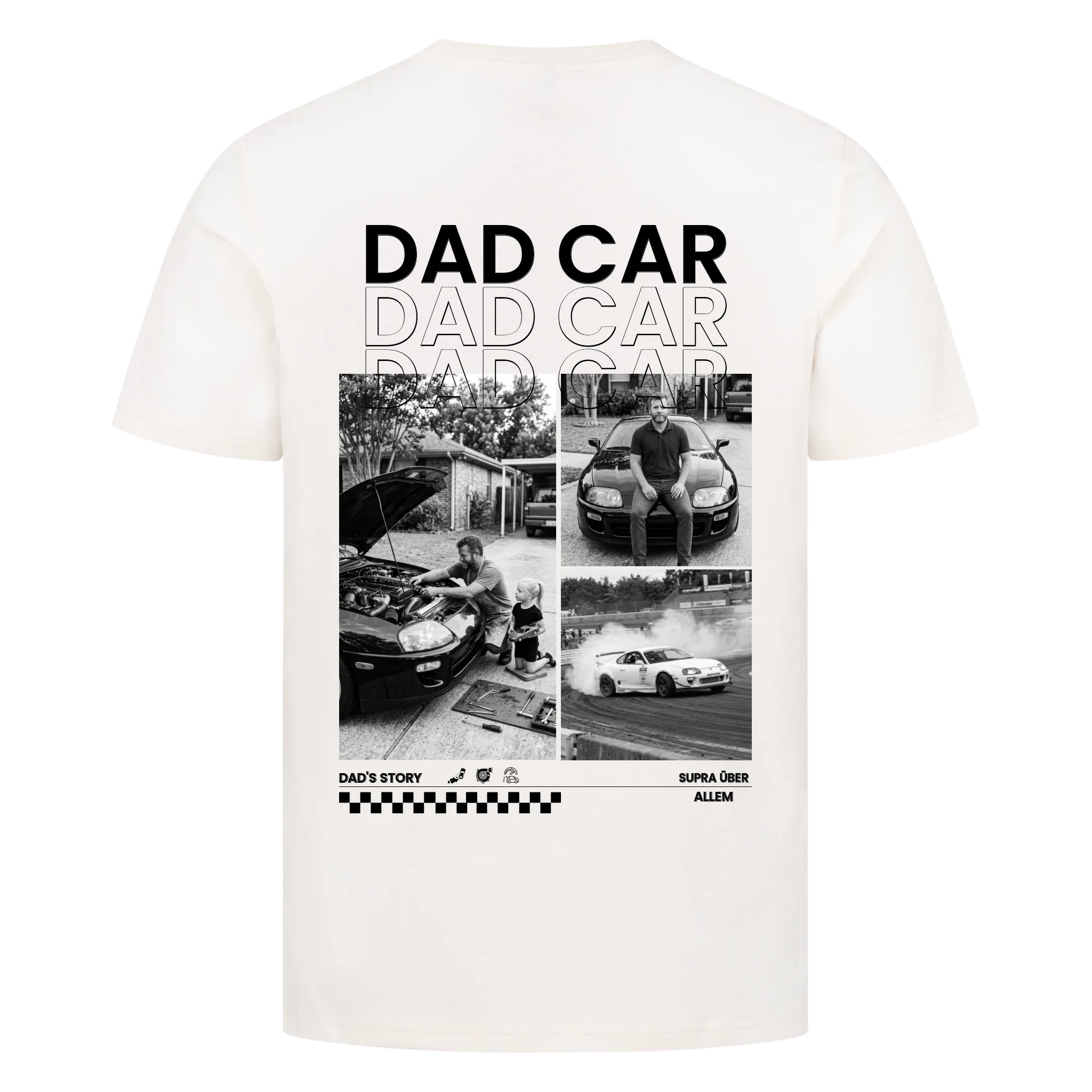 DAD CAR - Premium T-Shirt