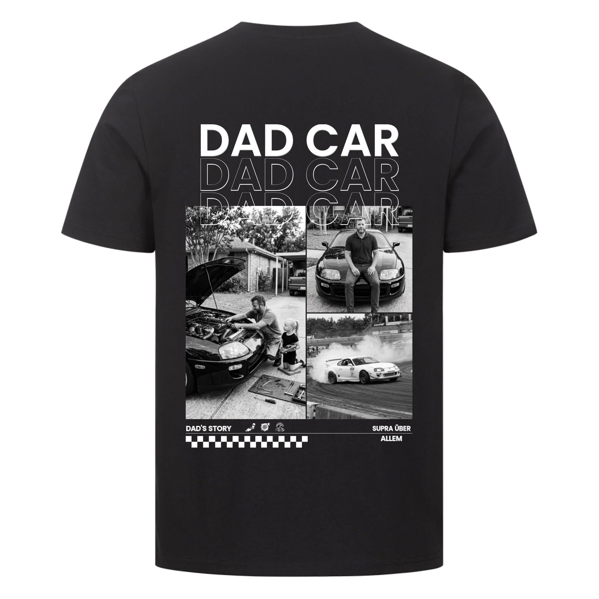 DAD CAR - Premium T-Shirt