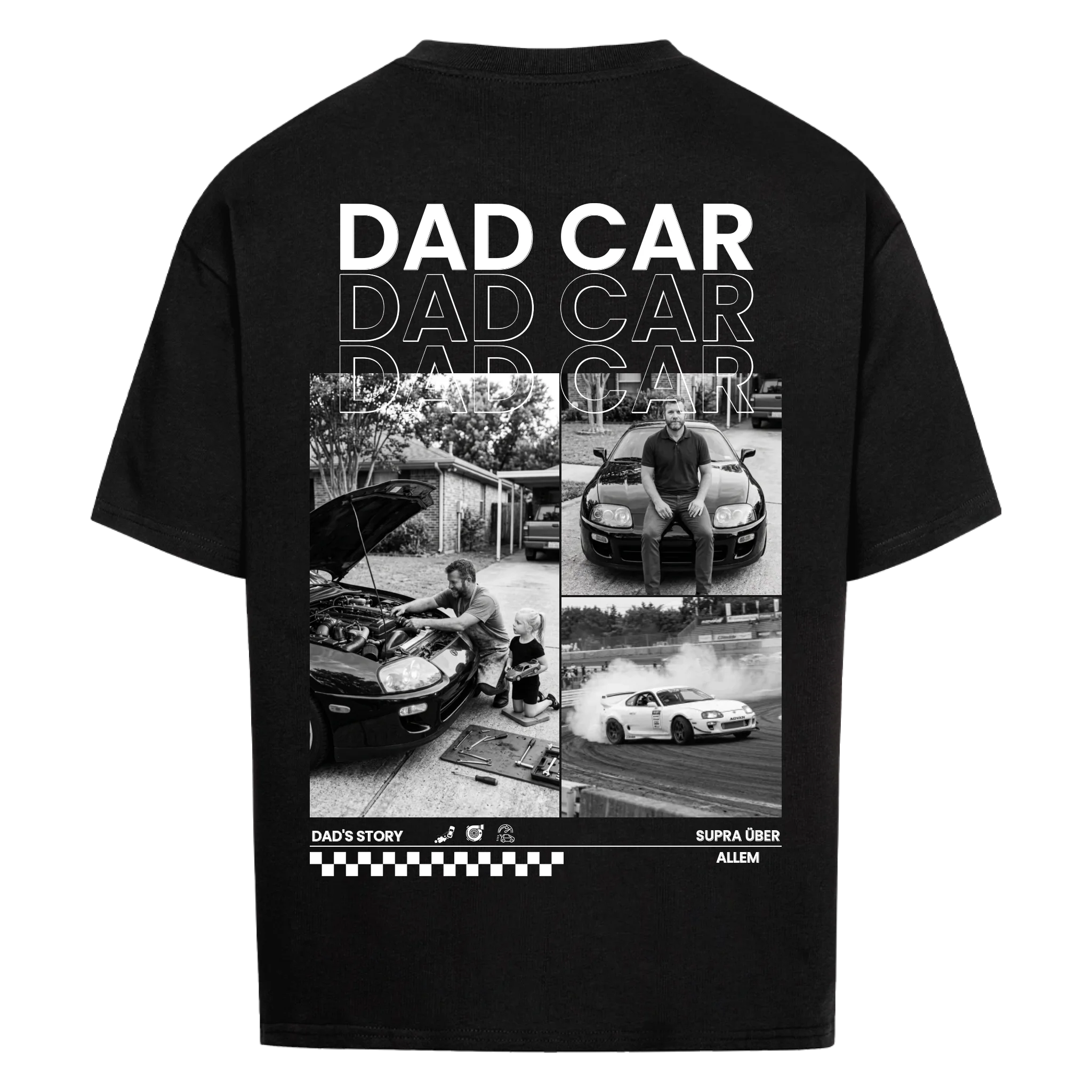 DAD CAR - Premium T-Shirt
