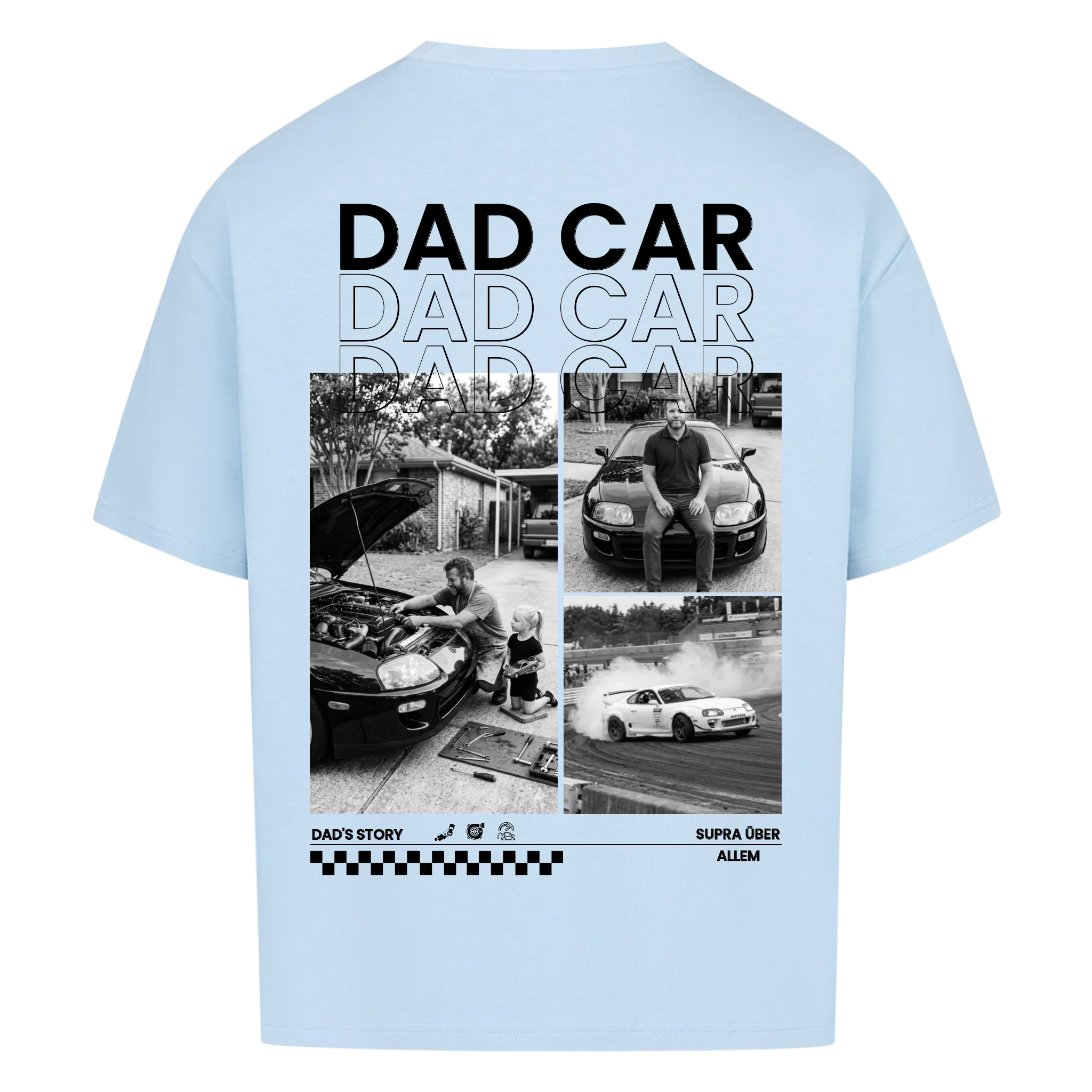 DAD CAR - Premium T-Shirt
