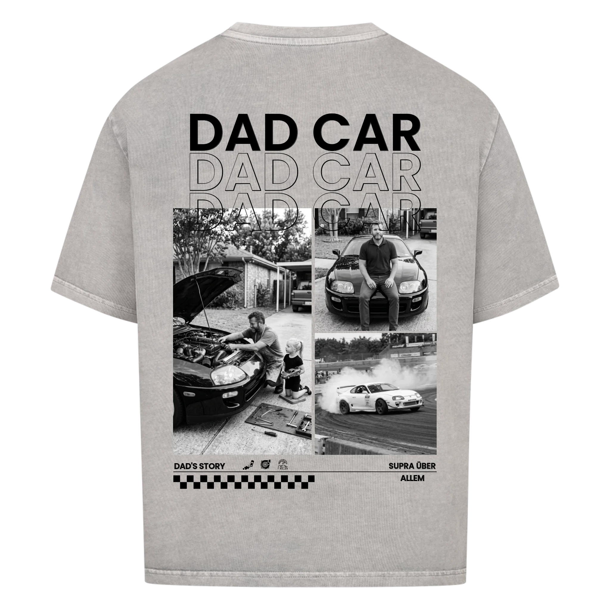 DAD CAR - Premium T-Shirt