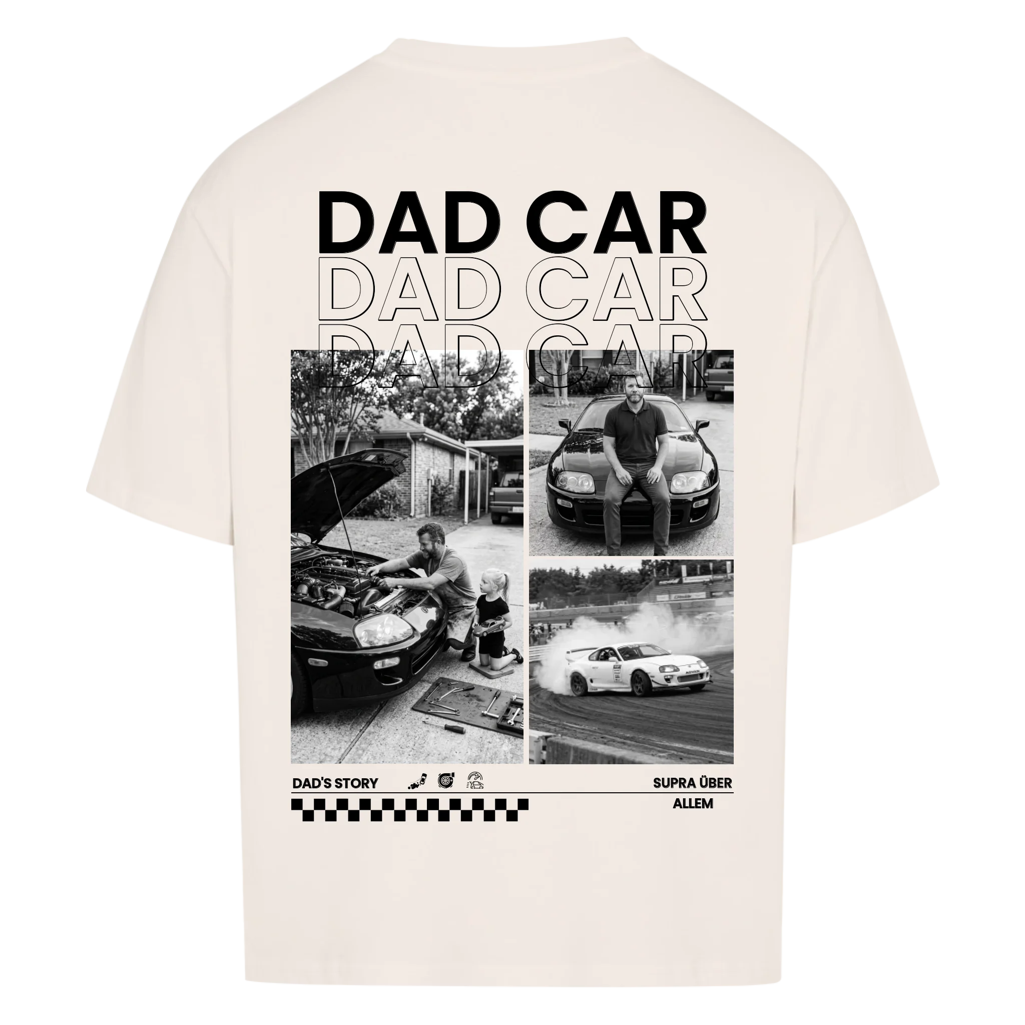 DAD CAR - Premium T-Shirt