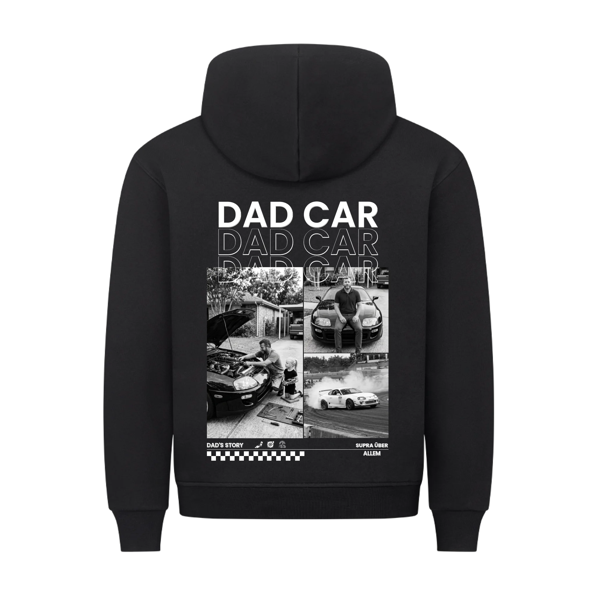DAD CAR – Personalisiertes Hoodie