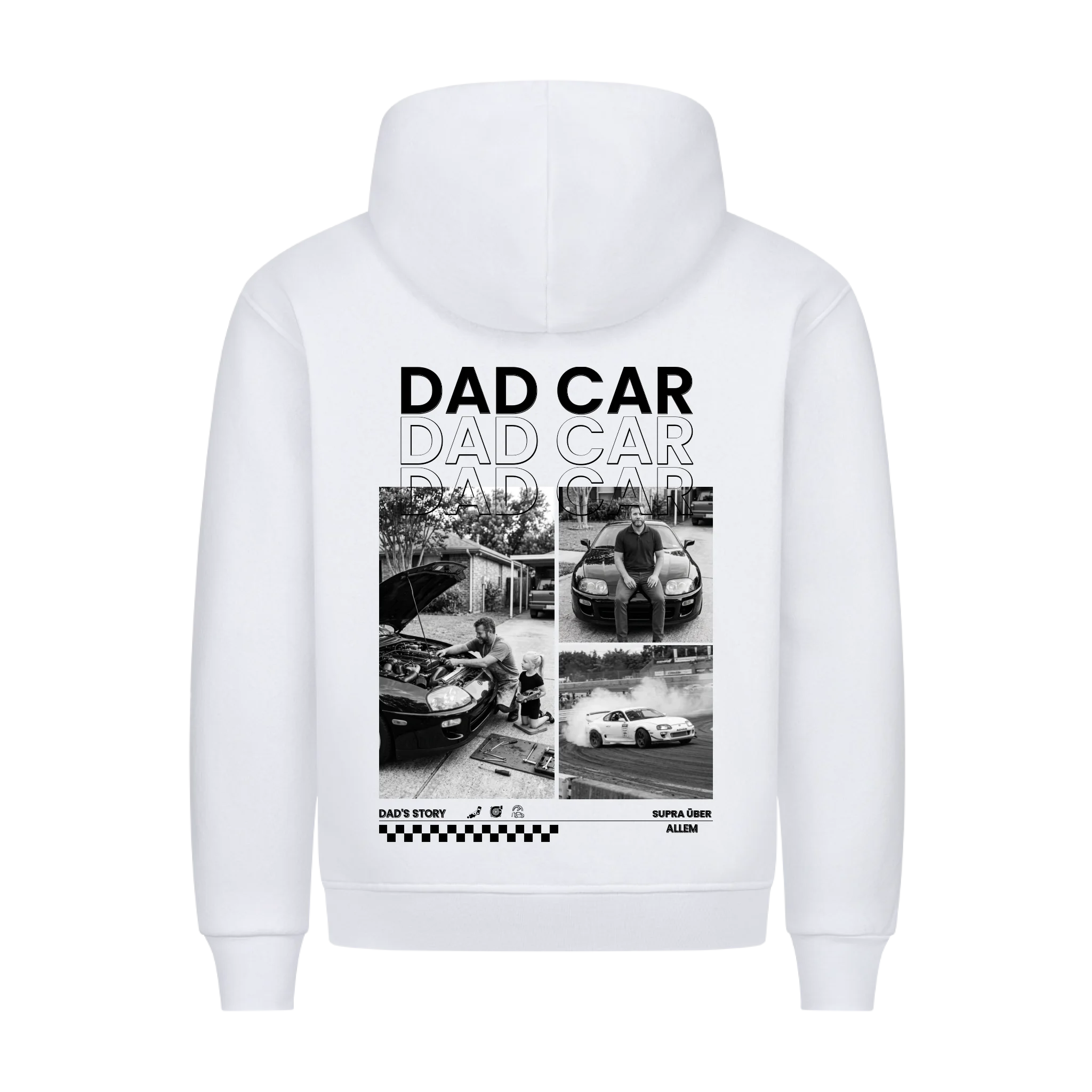 DAD CAR – Personalisiertes Hoodie