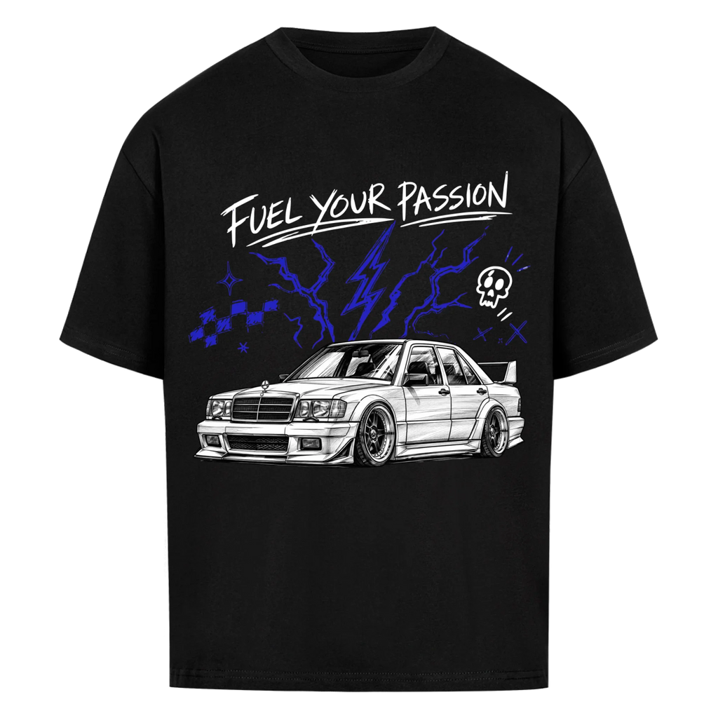 FUEL YOUR PASSION -  Oversized Shirt