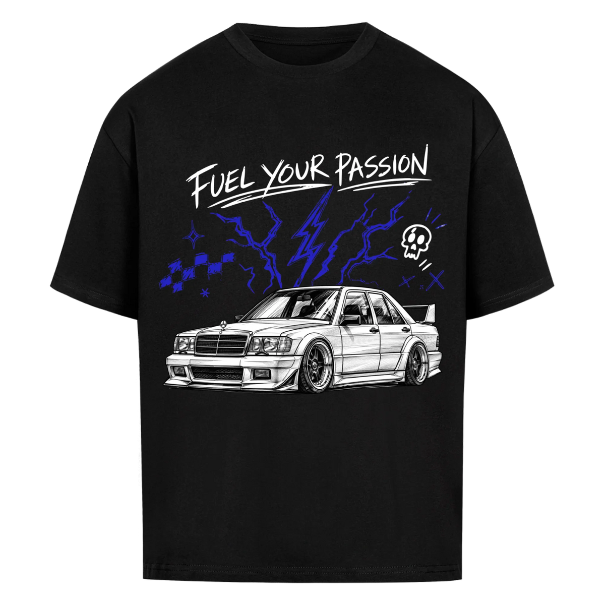 FUEL YOUR PASSION -  Oversized Shirt