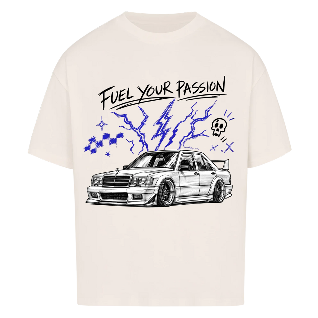 FUEL YOUR PASSION -  Oversized Shirt
