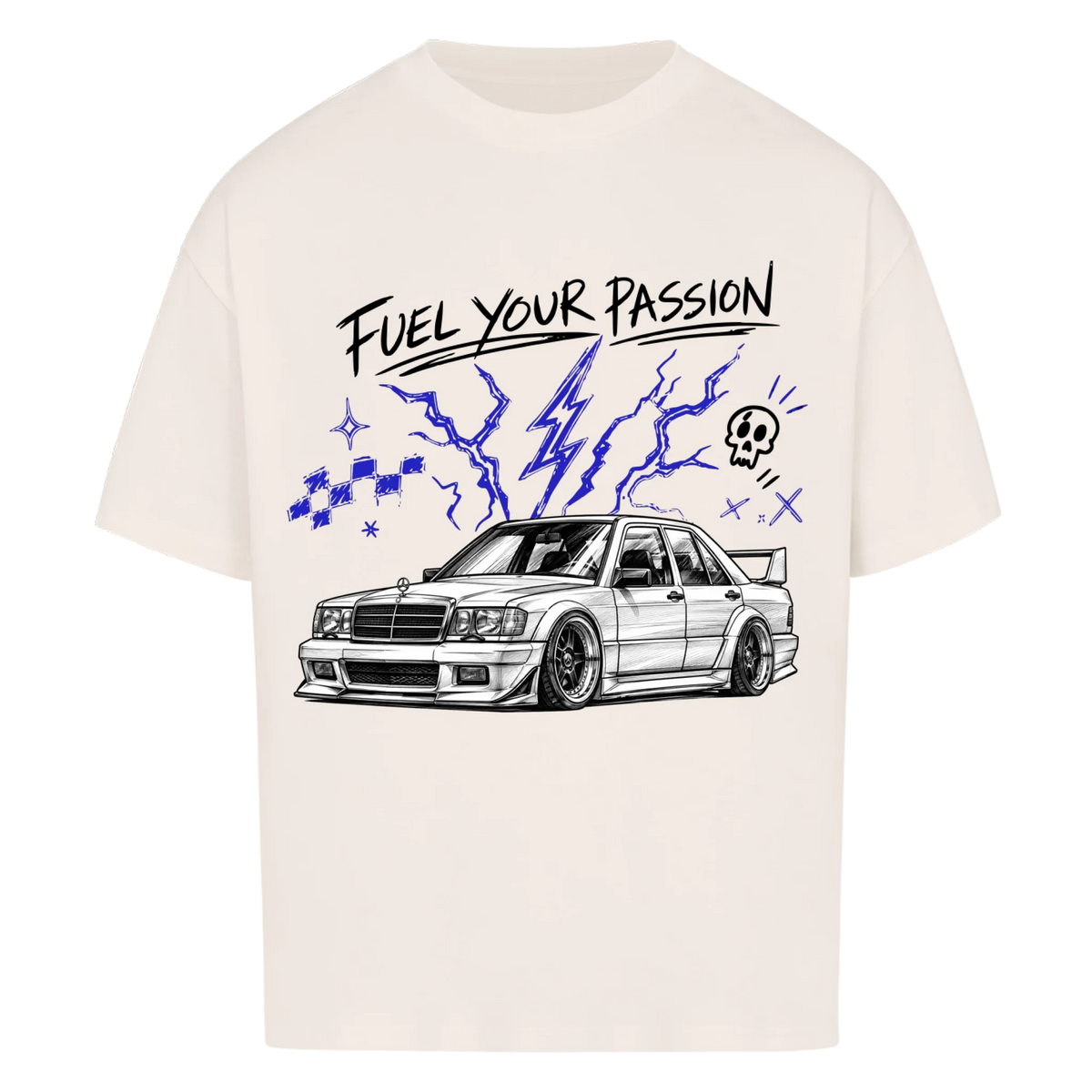 FUEL YOUR PASSION -  Oversized Shirt