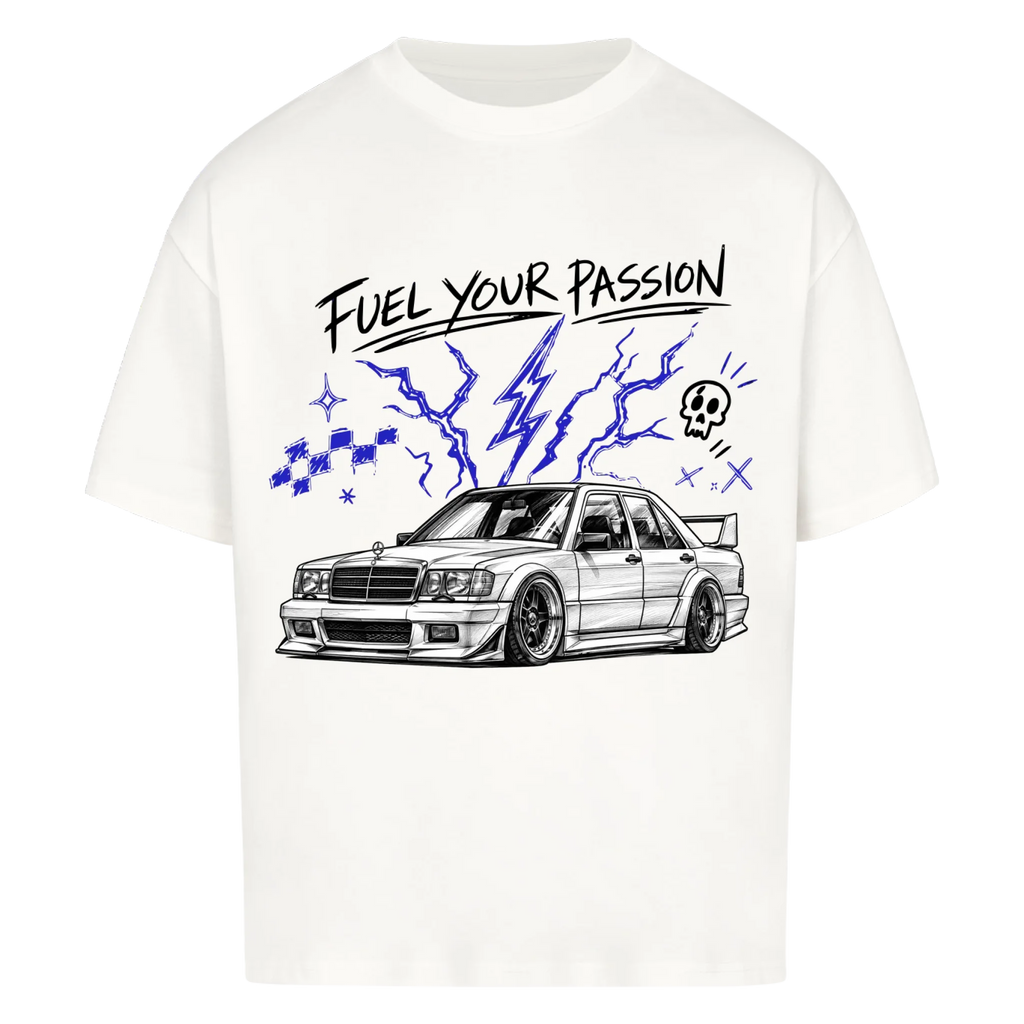 FUEL YOUR PASSION -  Oversized Shirt