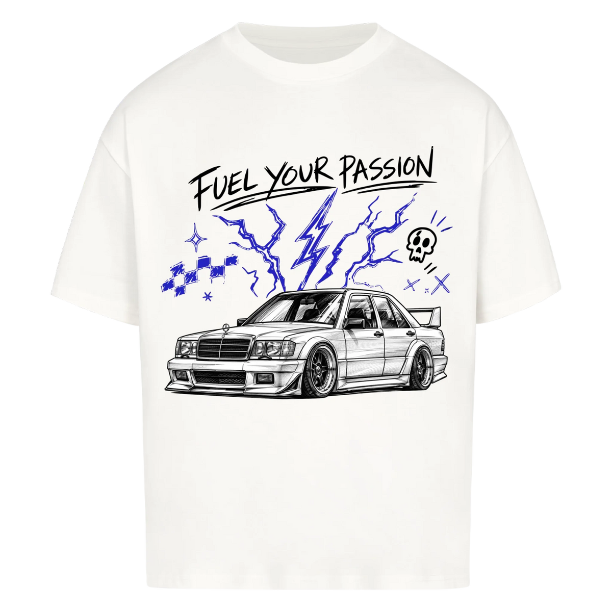 FUEL YOUR PASSION -  Oversized Shirt