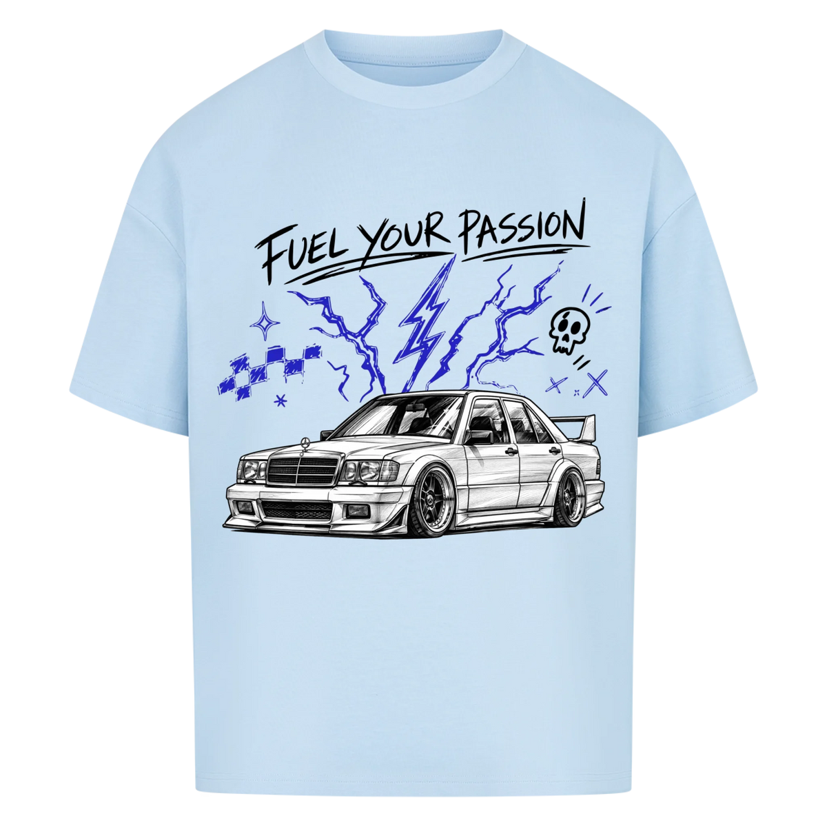 FUEL YOUR PASSION -  Oversized Shirt