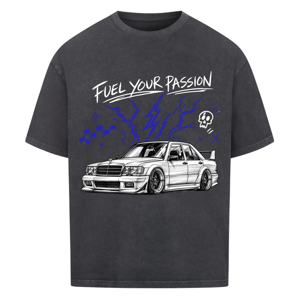 FUEL YOUR PASSION -  Oversized Shirt