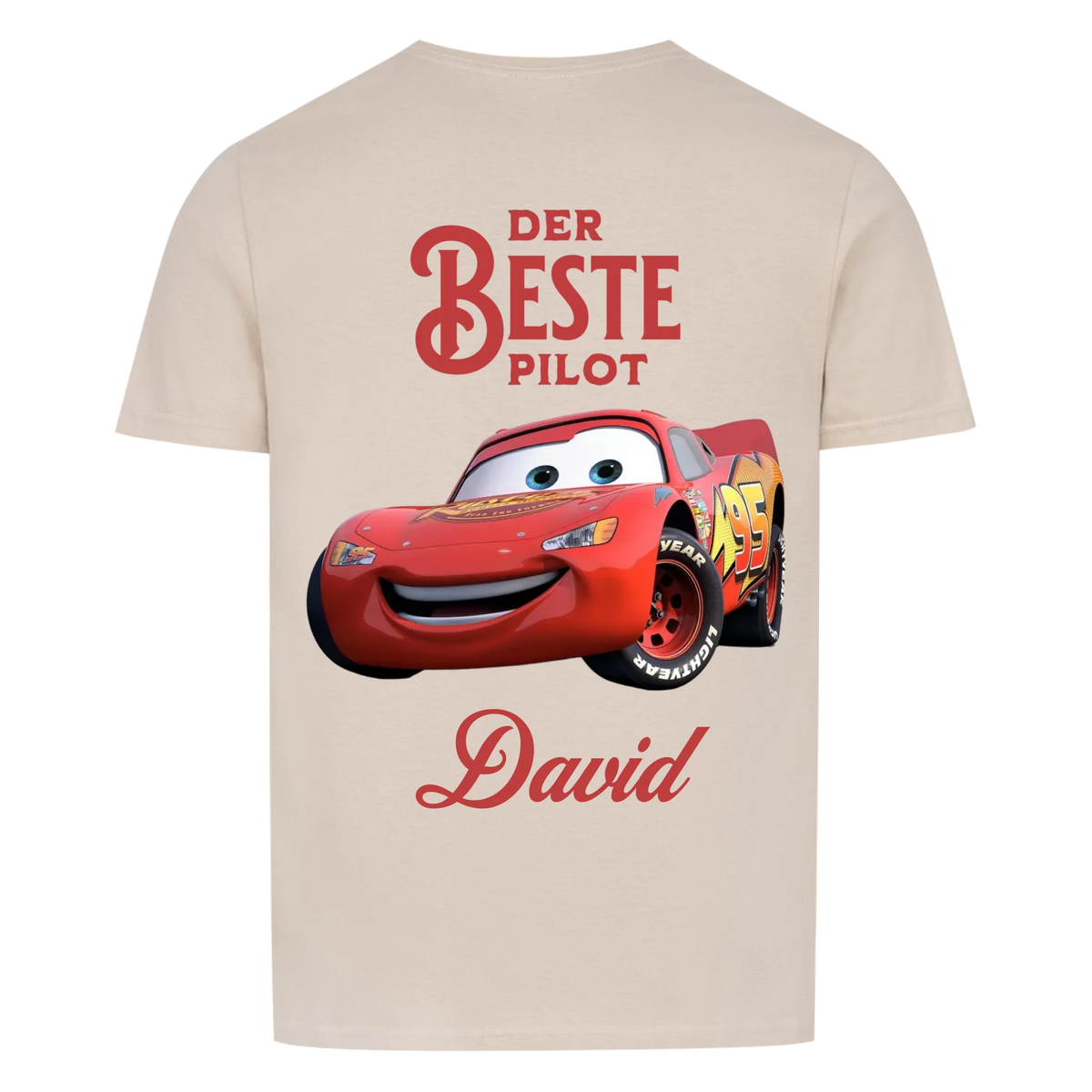 DER BESTE PILOT - Personalisiertes T-Shirt
