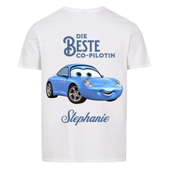 DIE BESTE CO-PILOTIN - Personalisiertes T-Shirt