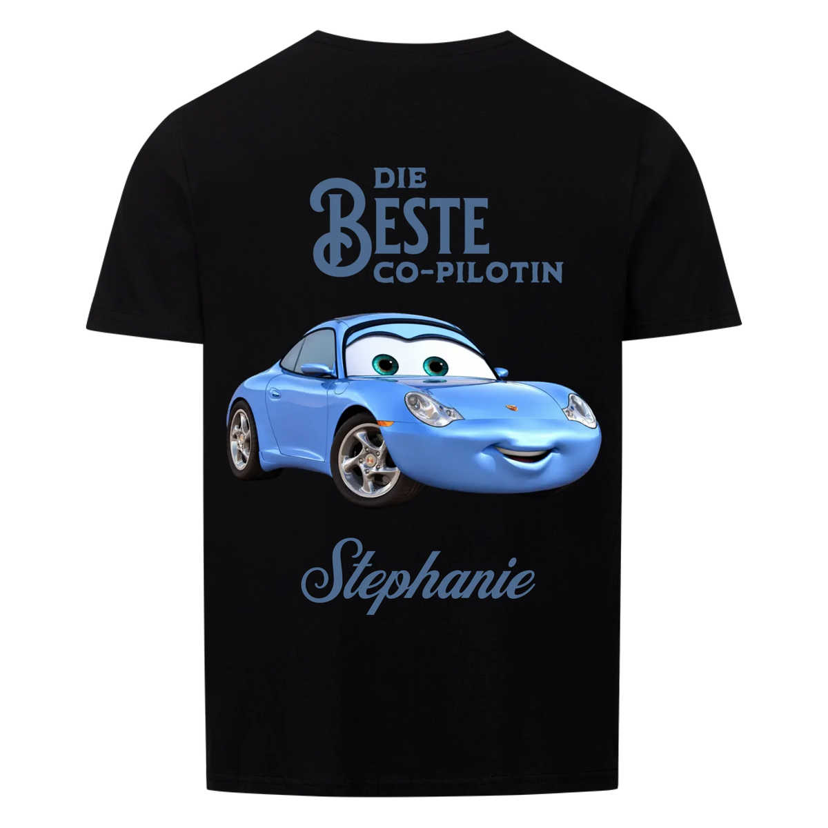 DIE BESTE CO-PILOTIN - Personalisiertes T-Shirt