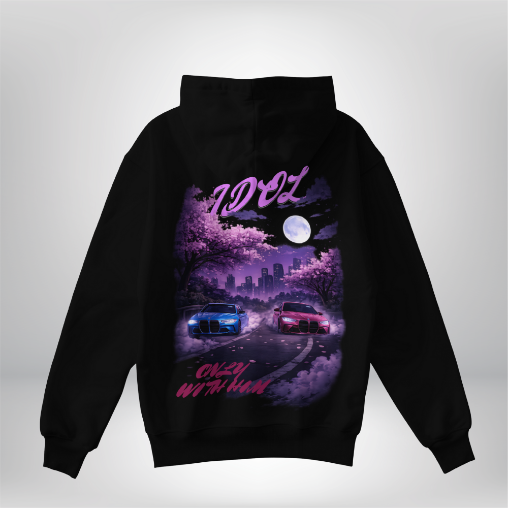 ONLY WITH HIM - Premium Hoodie