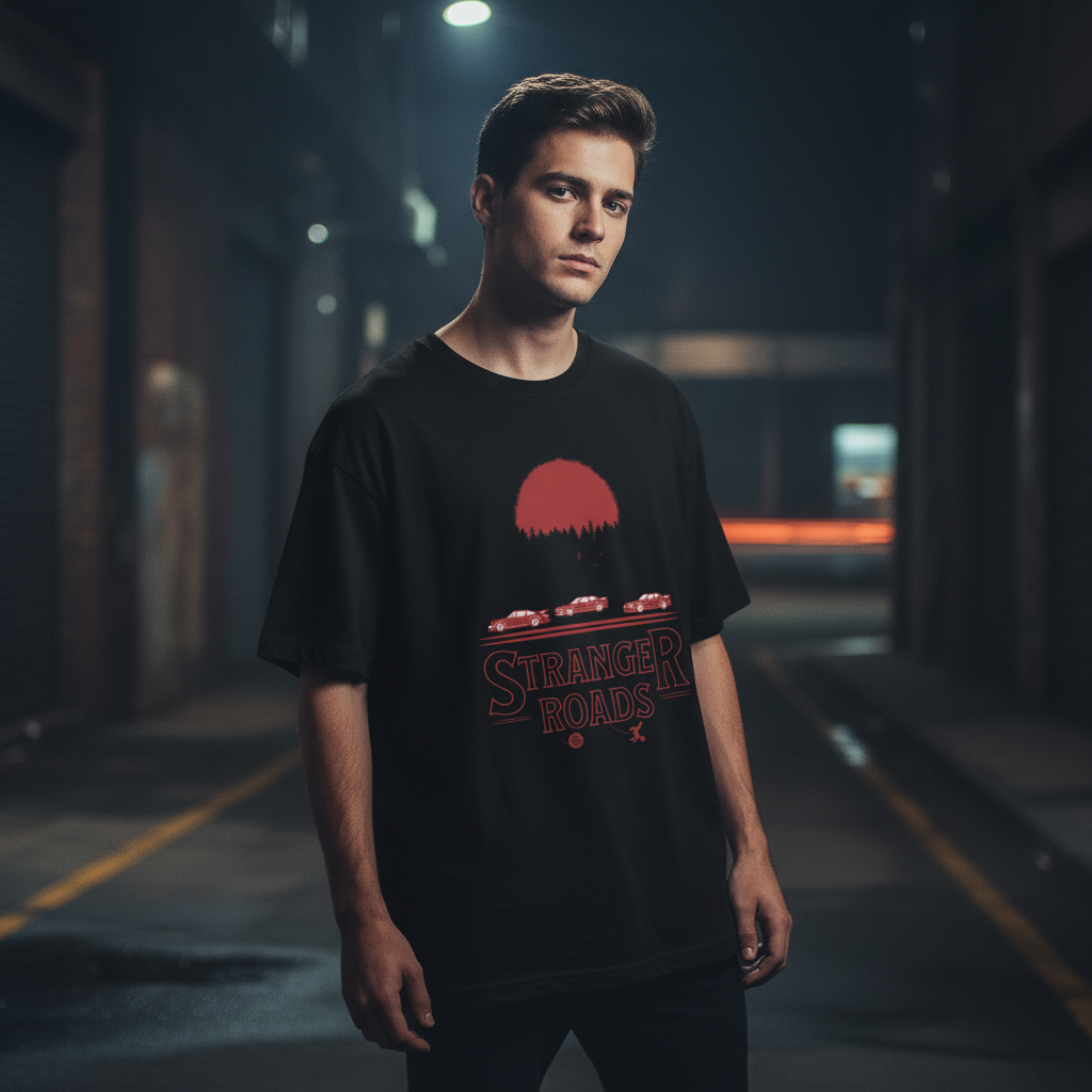 Stranger Roads Division – Oversized Shirt