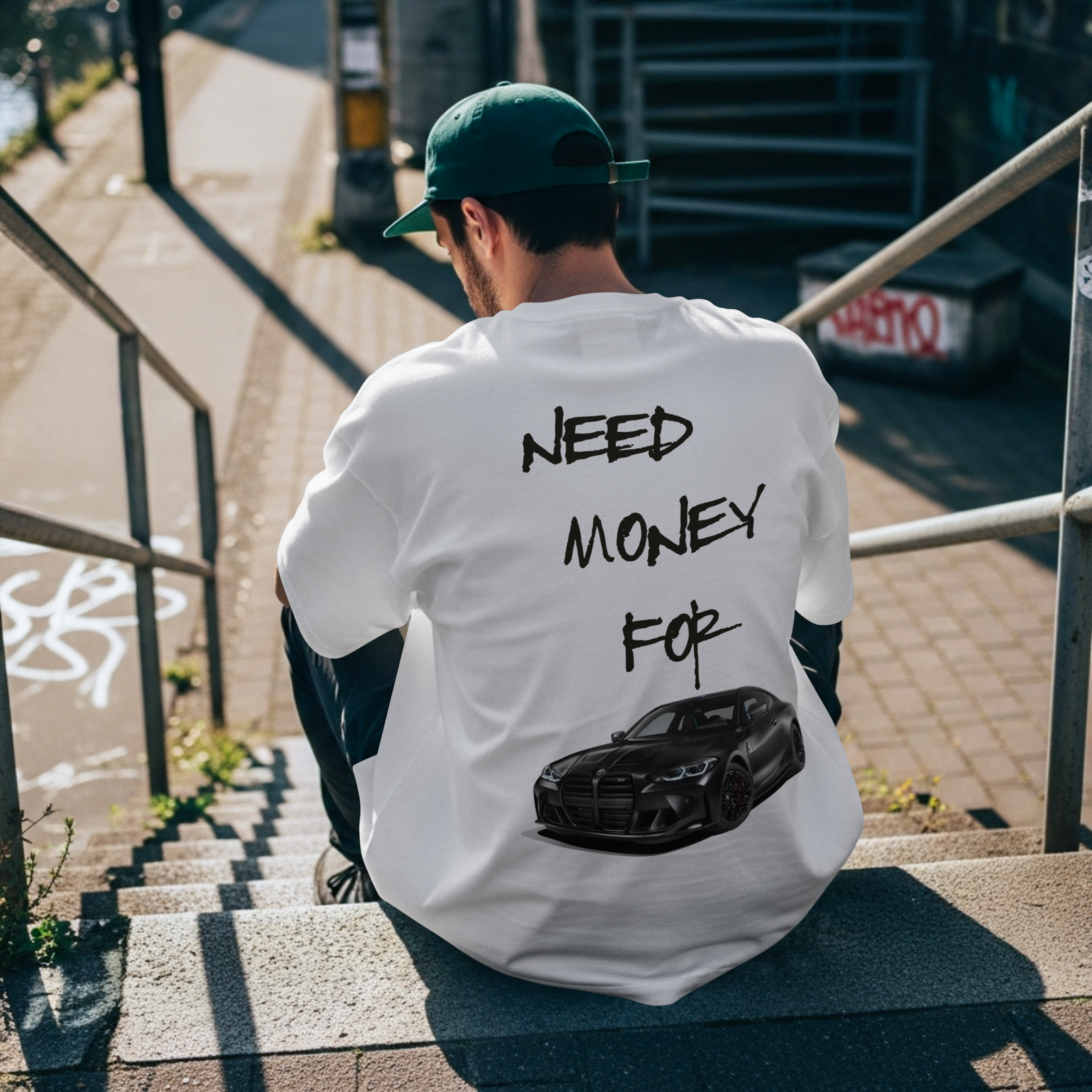 Need Money for BMW - Oversized Shirt